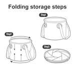 Naturehike NH20SJ040 20L PVC Outdoor Camping Foldable Water Storage Bucket, 20L