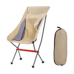 Outdoor Camping Beach Portable Ultra-Light Aluminum Alloy Folding Chair, Folding Chair (Beige), Folding Chair (Grey), Folding Chair (Black)