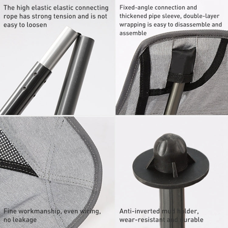 Outdoor Camping Beach Portable Ultra-Light Aluminum Alloy Folding Chair, Folding Chair (Beige), Folding Chair (Grey), Folding Chair (Black)