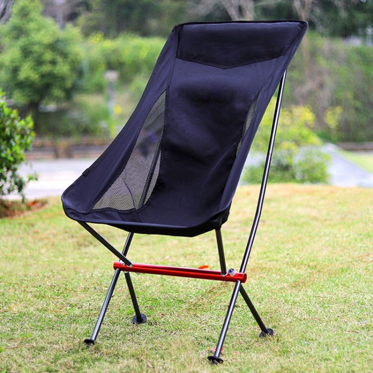 Outdoor Camping Beach Portable Ultra-Light Aluminum Alloy Folding Chair, Folding Chair (Beige), Folding Chair (Grey), Folding Chair (Black)