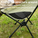 Large Outdoor Camping Leisure Beach Portable Folding Chair, Large(Black), Large(Grey), Large(Navy Blue), Large (White)