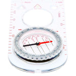 2pcs Nisa SD482 Outdoor Compass Map Scale with Magnifying Glass Multifunction, SD482
