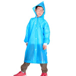 Outdoor Mountaineering Eva Thickened Children Fashion Raincoat Average Size