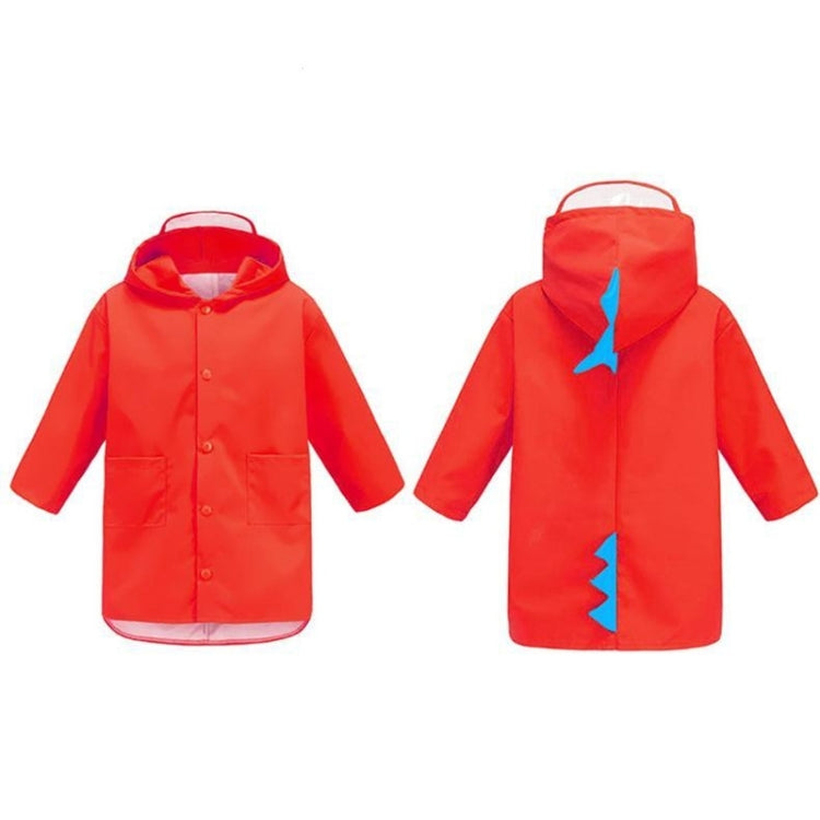 Cartoon Dinosaur Children Fashion Raincoat Size: S, Size: S