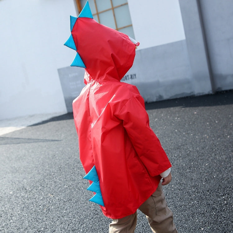 Cartoon Dinosaur Children Fashion Raincoat Size: S, Size: S