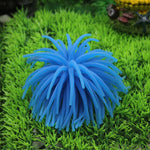 Aquarium Articles Decoration TPR Simulation Sea Urchin Ball Coral, Size: L, Diameter: 13cm, Size: L