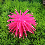 Aquarium Articles Decoration TPR Simulation Sea Urchin Ball Coral with Point, Size: L, Diameter: 13cm, 13cm