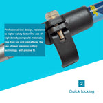 125cm Adjustable Portable Outdoor Aluminum Alloy Trekking Poles Stick, Green#125cm, Blue#125cm, Red#125cm, Yellow#125cm