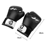 BONSEM Training Boxing Gloves for Adults, C1 Black, C1 Red