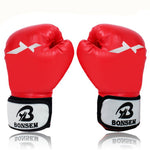BONSEM Training Boxing Gloves for Adults, C1 Black, C1 Red