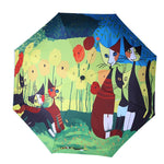 Creative Fresh Style Three Fold Silver Tape Anti Ultraviolet Sunshade Umbrella, OG3876A, OG3876B, OG3876C