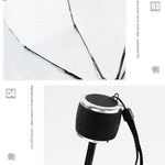 Creative Fresh Style Three Fold Silver Tape Anti Ultraviolet Sunshade Umbrella, OG3876A, OG3876B, OG3876C