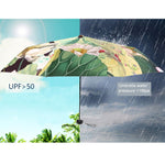 Creative Fresh Style Three Fold Silver Tape Anti Ultraviolet Sunshade Umbrella, OG3884A, OG3884B