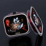 1.5C 0.203mm 2.46kg Nodules Tension 2.99kg Straight Line Tension 50m Strong Imported Raw Silk Nylon Fishing Line, 1.5C/0.203mm