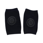 One Pair Anti-slip Children Baby Crawling Walking Knee Guard Elbow Guard Protecting Pads, 12*9CM (Black), 12*9CM (Pink), 12*9CM (Green), 12*9CM (Grey), 12*9CM (Blue), 12*9CM (Light Grey)