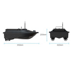 D16B GPS Double Motors Outdoor Rc Bait Fishing Boat, EU Plug, D16B GPS (EU Plug), D16B GPS (US Plug)