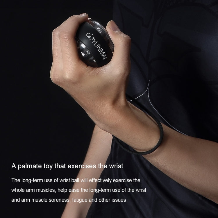 مدرب معصم LED من Xiaomi Youpin Yunmai، كرة جيروسكوبية أساسية لتقوية الساعد