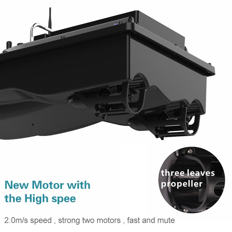 D16 Smart RC Fishing Bait Boat 2kg Loading 500M, D16