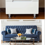 Stainless Steel Thickened Adjustable Foot Cup Type Cupboard Foot, 100mm, 100mm