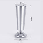 Stainless Steel Thickened Adjustable Foot Cup Type Cupboard Foot, 150mm, 150mm