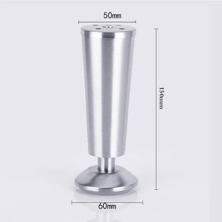 Stainless Steel Thickened Adjustable Foot Cup Type Cupboard Foot, 150mm, 150mm