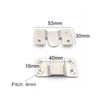 20 PCS Stainless Steel Picture Frame Hanging Code Mirror Fastener, Size: L, L 20 PCS