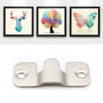 30 PCS Stainless Steel Picture Frame Hanging Code Mirror Fastener, Size: S, S 30 PCS