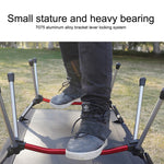 AOTU AT6758 Outdoor Portable Folding Aluminum Alloy Camping Bed