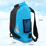 Outdoor Waterproof Dry Dual Shoulder Strap Bag Dry Sack PVC Barrel Bag, Capacity: 25L