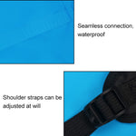 Outdoor Waterproof Dry Dual Shoulder Strap Bag Dry Sack PVC Barrel Bag, Capacity: 25L