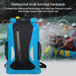 Outdoor Waterproof Dry Dual Shoulder Strap Bag Dry Sack PVC Barrel Bag, Capacity: 25L
