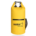 Outdoor Waterproof Dry Dual Shoulder Strap Bag Dry Sack PVC Barrel Bag, Capacity: 10L, 10L