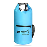 Outdoor Waterproof Dry Dual Shoulder Strap Bag Dry Sack PVC Barrel Bag, Capacity: 20L, 20L
