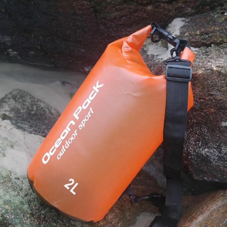 Outdoor Waterproof Dry Bag Dry Sack PVC Barrel Bag, Capacity: 2L, 2L
