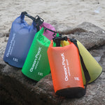 Outdoor Waterproof Single Shoulder Dry Bag Dry Sack PVC Barrel Bag, Capacity: 5L, 5L