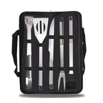 5 in 1 Outdoor Tableware Set Camping Barbecue Tableware Picnic Tool Set, 5 in 1