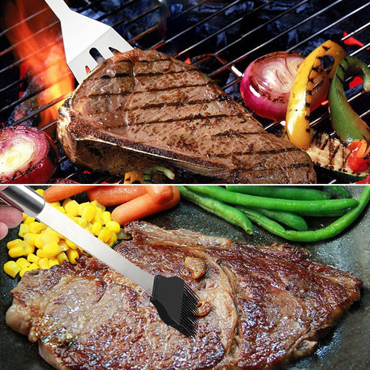 5 in 1 Outdoor Tableware Set Camping Barbecue Tableware Picnic Tool Set, 5 in 1