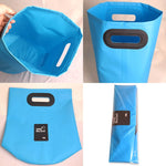 Outdoor Portable Folding Sink PVC Collapsible Bucket, Capacity: 15L, 15L Black, 15L Dark Blue, 15L Orange, 15L Green, 15L Rose Red, 15L Sky Blue, 15L Yellow