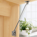 E7 Iron Head Down Door Buffer Telescopic Pneumatic Hydraulic Rod, Iron Head, 10 inch 100N (10kg)