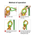Climbing Rescue Figure 8 Descender Rappelling Gear Belay Device(Black), TP8601P (Black), TP8601P  (Silver), TP8601P  (Red), TP8601P  (Blue), TP8601P  (Gold), TP8601P  (Orange), TP8601P  (Dark Gray)