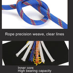 Climbing Auxiliary Rope Static Rope Safety Rescue Rope, Length: 15m Diameter: 10mm, Length:15m Diameter: 10mm