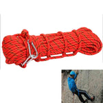 Climbing Auxiliary Rope Static Rope Safety Rescue Rope, Length: 15m Diameter: 10mm, Length:15m Diameter: 10mm