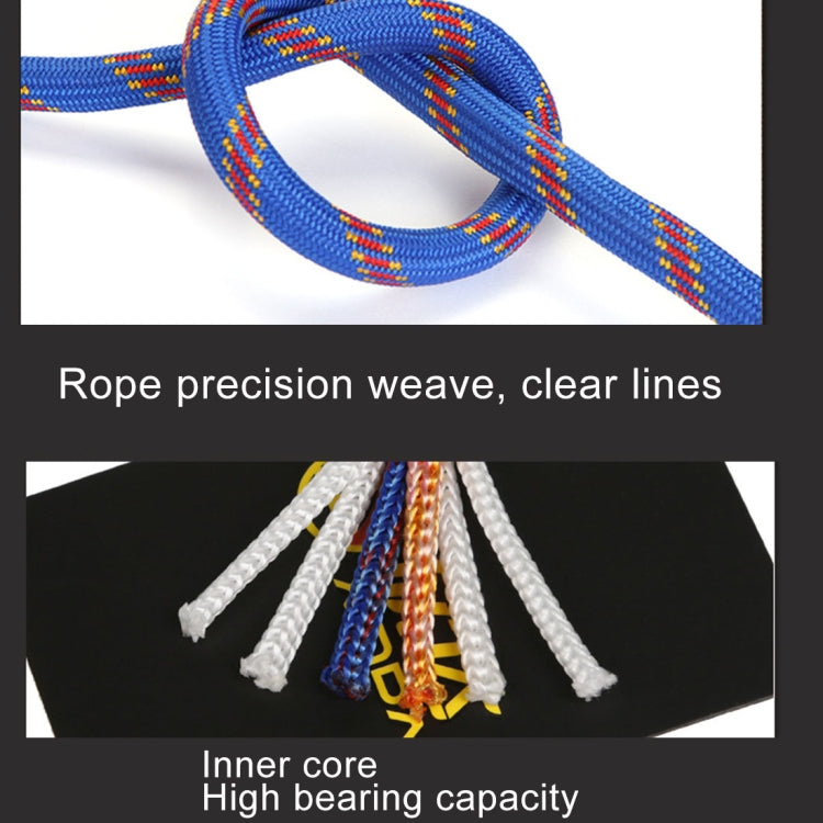 Climbing Auxiliary Rope Static Rope Safety Rescue Rope, Length: 10m Diameter: 10mm, Length:10m Diameter: 10mm