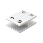 Aluminum Alloy Glass Combination Clamp Cabinet Partition Fixing Clip, 180 degrees Cliped 8-10mm, 180 degrees Cliped 8-10mm