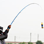 37cm Portable Telescopic Sea Fishing Rod Mini Fishing Pole, Extended Length : 2.3m, 2.3m