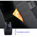 Bopai 751-006551 Large Capacity Business Casual Breathable Laptop Backpack with External USB Interface, Size: 30 x 12 x 44cm, 751-006551