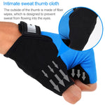 BaseCamp BC-204 Bicycle Half Finger Gloves Lycra Fabric Cycling Gloves, Size: M, Size: M