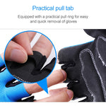 BaseCamp BC-204 Bicycle Half Finger Gloves Lycra Fabric Cycling Gloves, Size: XL, Size: XL