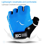 BaseCamp BC-204 Bicycle Half Finger Gloves Lycra Fabric Cycling Gloves, Size: XL, Size: XL