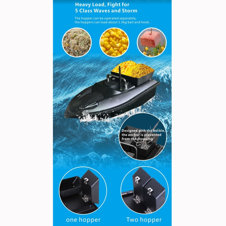 D13C Multi-function Double Warehouse Remote Control Nesting Ship Fishing Bait Boat, D13C